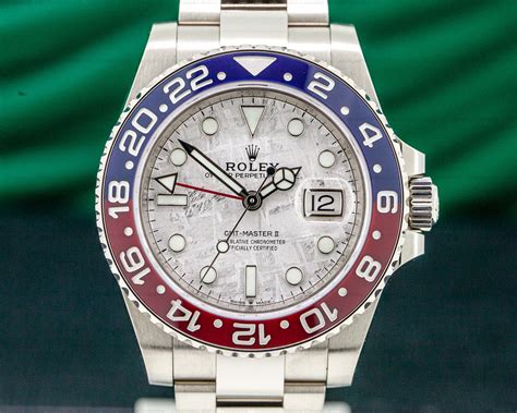 rolex gmt master ii white face